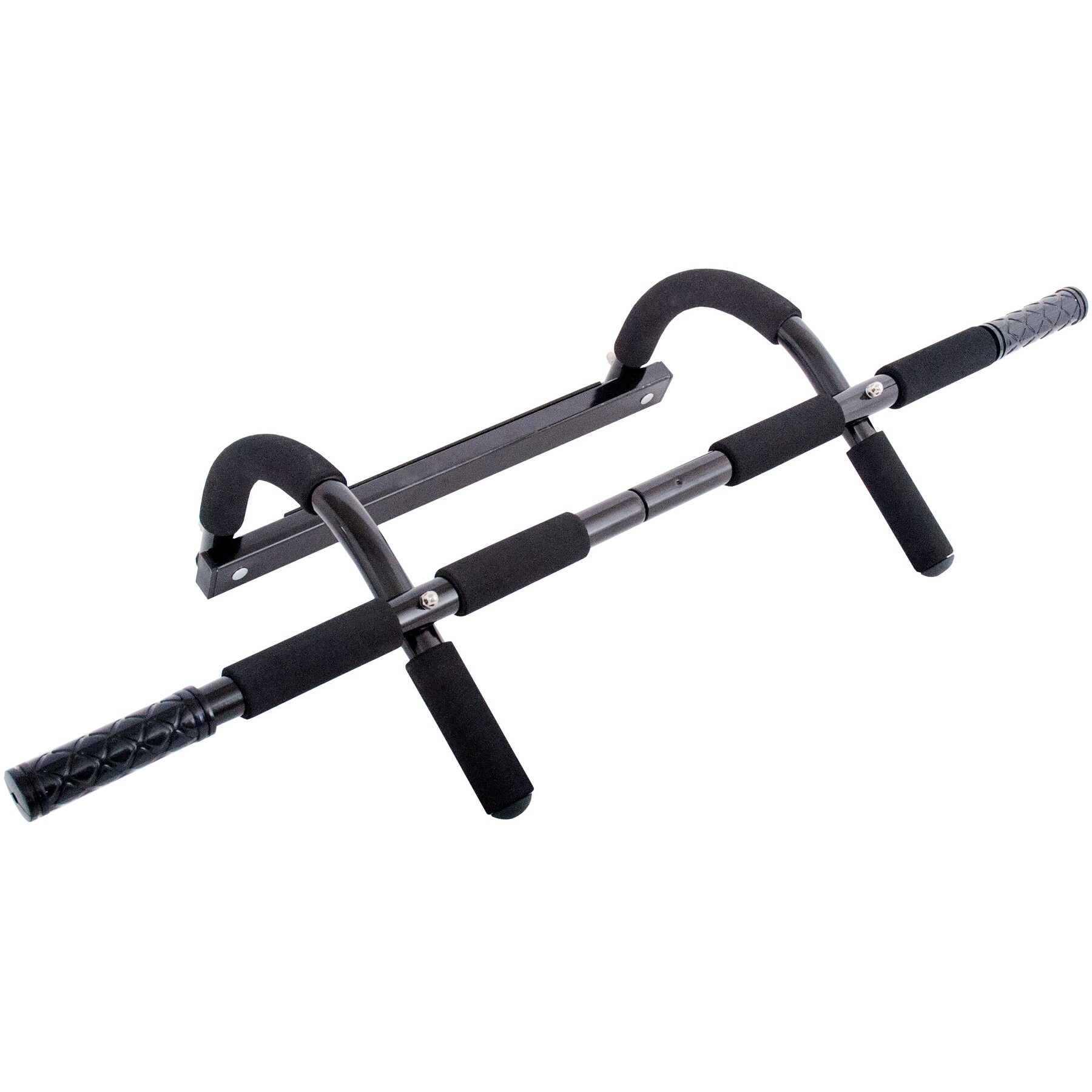 Shop Prosourcefit Multi Grip Lite Chin Up Pull Up Push Up Bar Heavy Duty Doorway Trainer For Home Gym Black 12 L X 36 3 4 W X 9 H Overstock 21587905