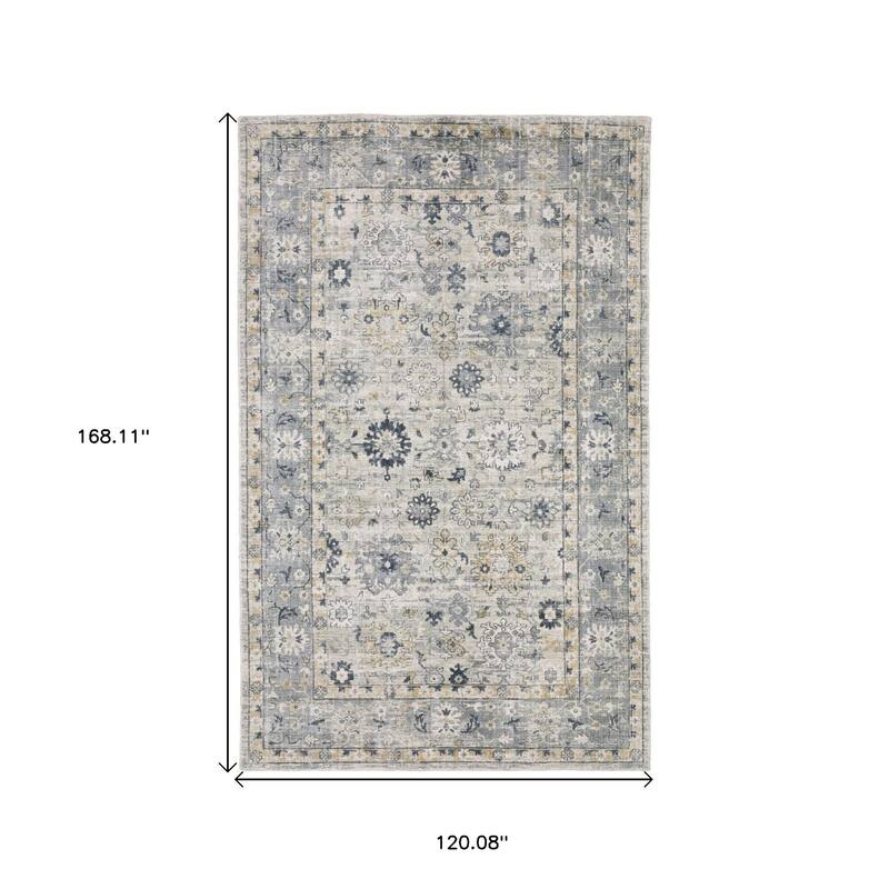 HomeRootsOriental Traditional Rectangle Area Rug