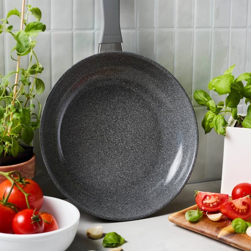 ZWILLING Parma Plus Ceramic Aluminum Ceramic Nonstick Fry Pan - Grey
