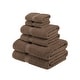 preview thumbnail 57 of 71, Superior Egyptian Cotton Pile Heavyweight 6-Piece Towel Set
