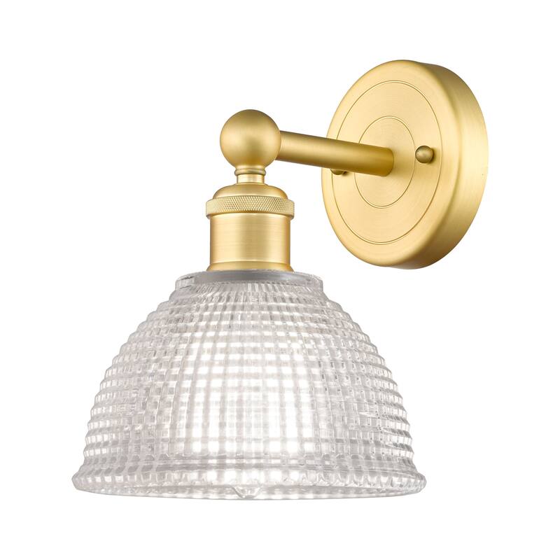 Innovations Lighting Endless Possibilities Edison - Arietta - 1 Light 8" Sconce - Clear/Satin Gold