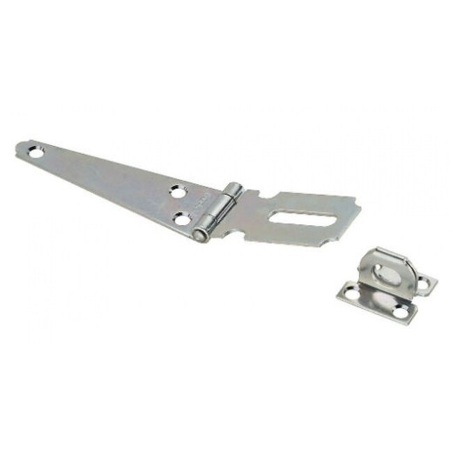 National Hardware N129-627 Hinge Hasp, 4", Zinc Plated