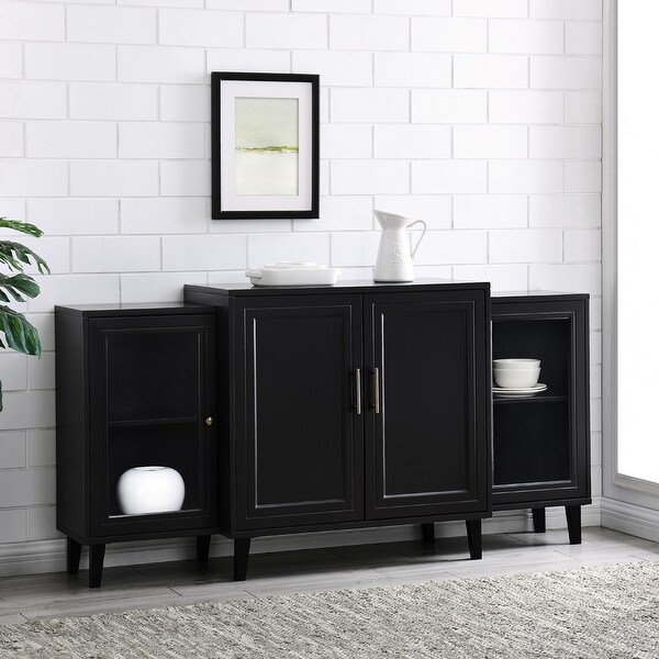 Carson Carrington 62-inch 4-Door Breakfront Modern Sideboard