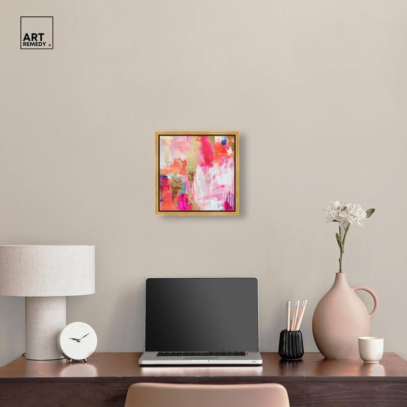 Exuberant Hues III Canvas by Art Remedy