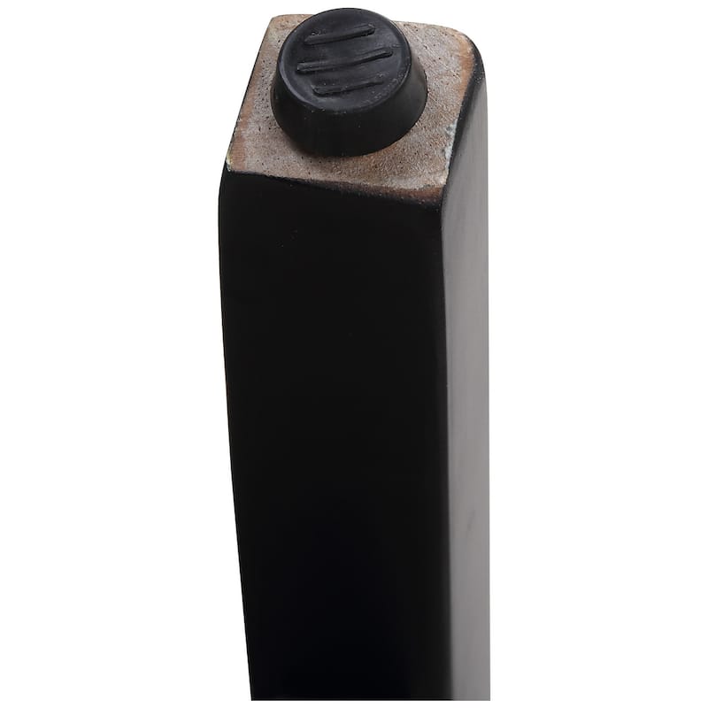 Jameson Upholstered Polyester Black 29 Inch Bar Stool (Set Of 2)