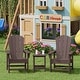 preview thumbnail 128 of 194, Laguna Kids Outdoor Poly Adirondack Chair With Side Table 3-Piece Set