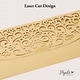 preview thumbnail 4 of 7, Laser Cut Gold Money Gift Envelopes for Wedding, Birthday (6.8x3.3 In, 36 Pack)