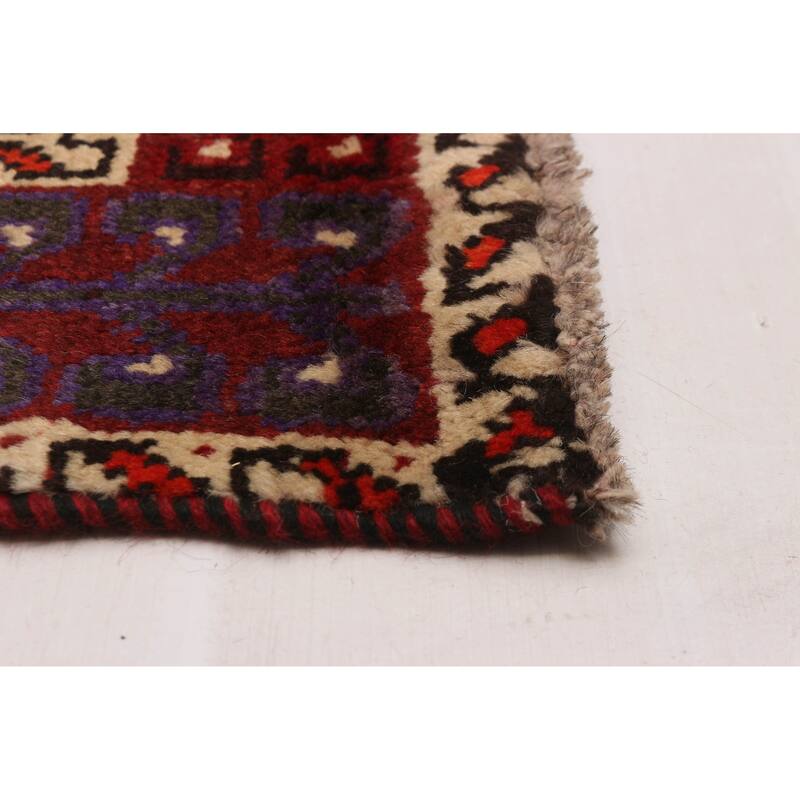 ECARPETGALLERY Hand-knotted Melis Red Wool Rug - 6'10 x 10'0
