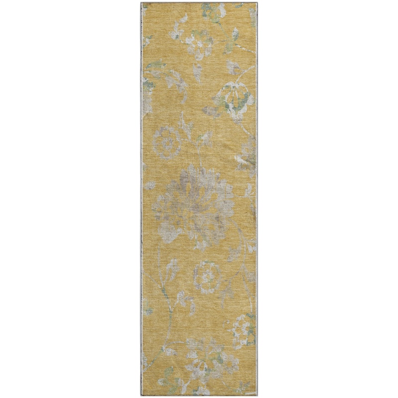 Premium Washable Super Soft Floral Whimsy Mayfield Rug