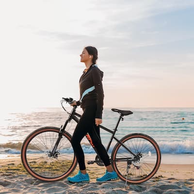 27 Inch Mountain Bike with High Carbon Steel Frame, Disc Brakes for Commuting, Travel and Adventures