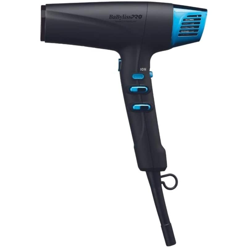 BabylissPRO Nano Titanium Limited Edition Black & Blue Dual Ionic Dryer