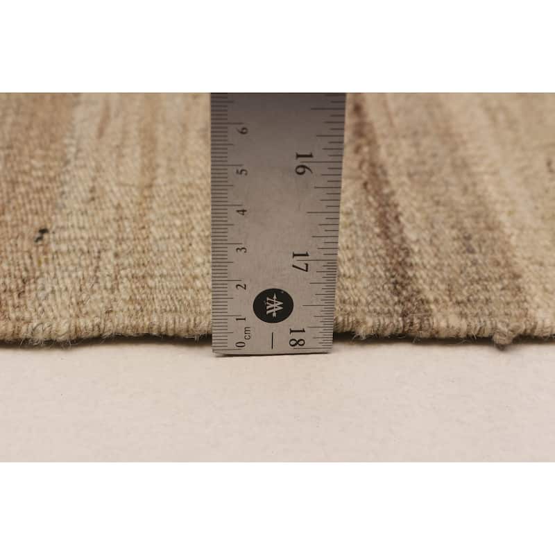 Sivas Khaki Kilim 5'1" x 6'9" - 5'1 x 6'9