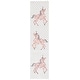 preview thumbnail 62 of 68, SAFAVIEH, Carousel Kids Mareke Unicorn Rug 2' x 8' Runner - Ivory Grey/Pink