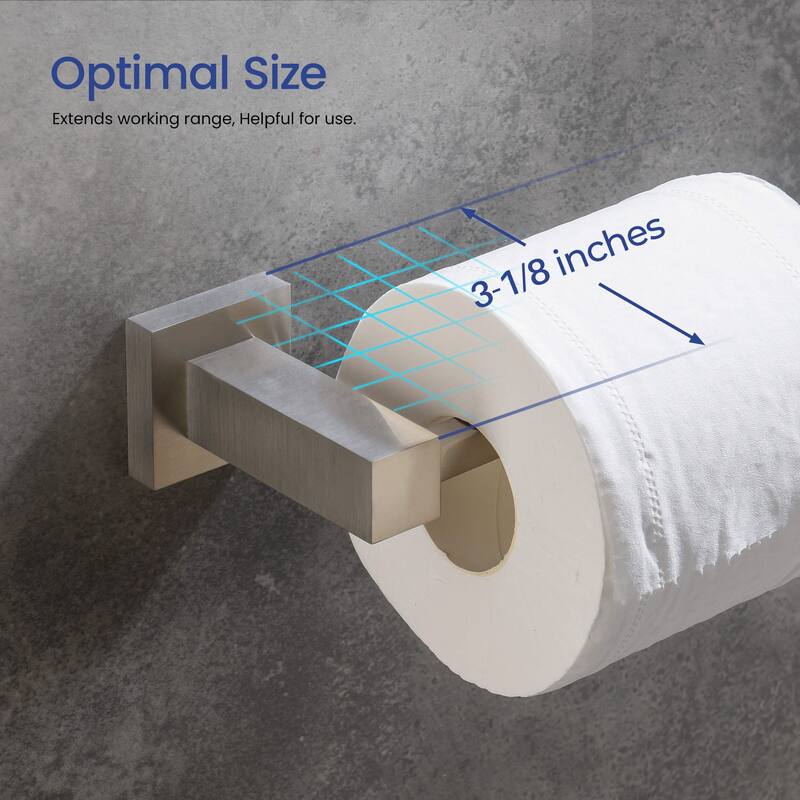 Cube 4-Piece Bathroom Hardware Set
