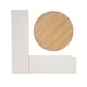 preview thumbnail 9 of 10, Josie Two Tone Backless Corner Nook Set