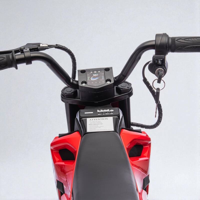 24V Kids Ride-On Electric Motorcycle, 200W Motor, Adjustable Speed, LED Lights, Bluetooth & Music, 3.11-9.32MPH, Ages 5-15