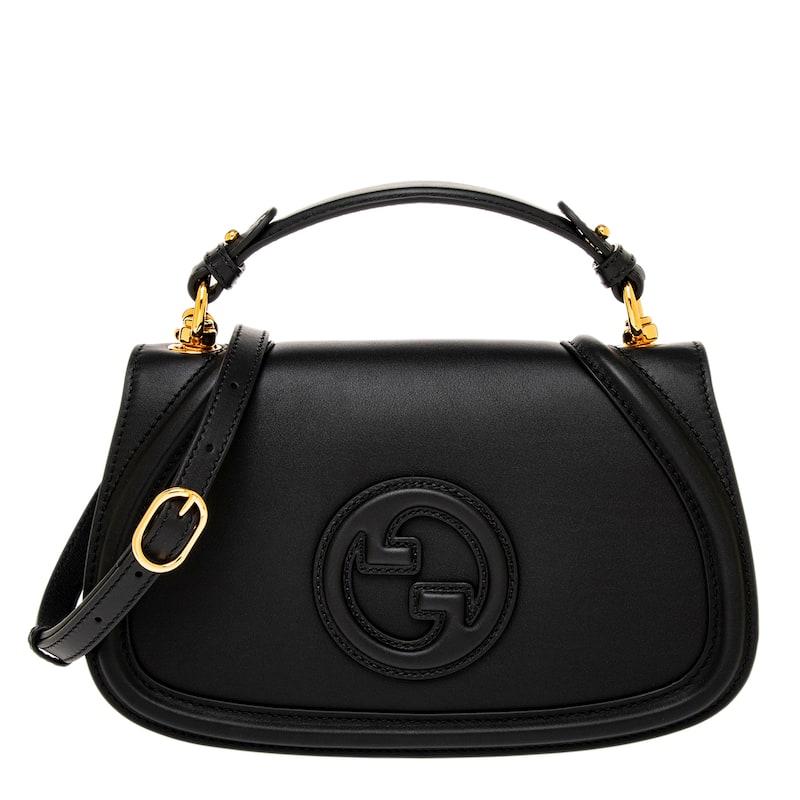 Gucci Blondie Medium Top Handle Bag - Black