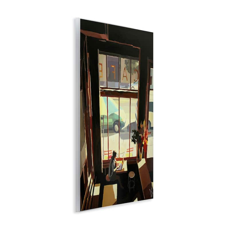Stupell Tranquil Cafe Environment Wall Plaque Art Design By Keith Thomson