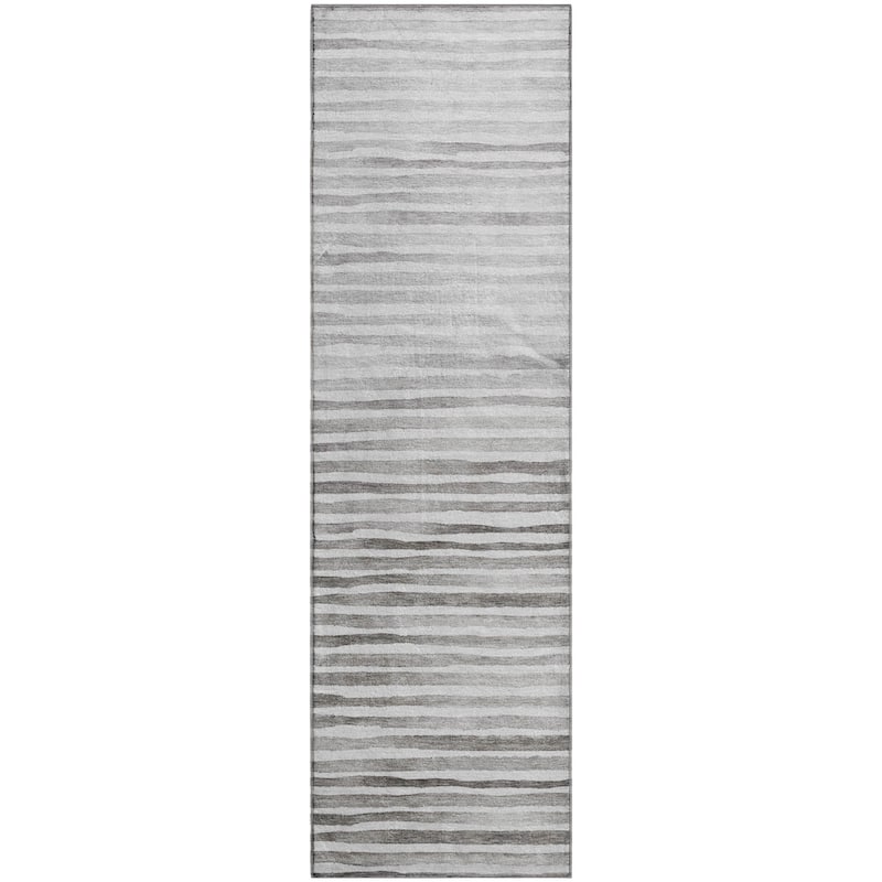 Premium Washable Super Soft Ombre Stripes Mayfield Rug