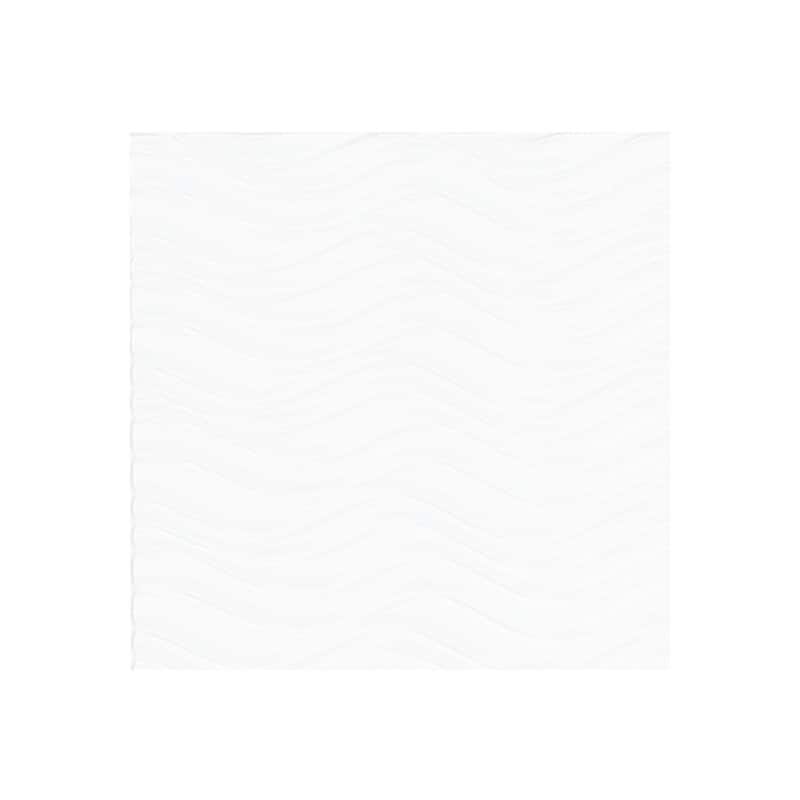 FASÄDE Current Horizontal 4-foot x 8-foot PVC Wall Panel in Matte White - Sample
