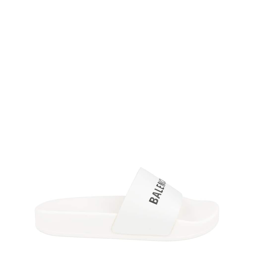Balenciaga Logo Pool Slides