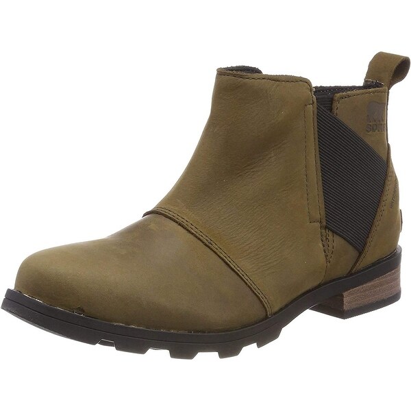 sorel womens emelie chelsea closed toe ankle fashion boots