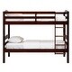 preview thumbnail 90 of 92, Walker Edison Solid Wood Convertible Twin-over-Twin Bunk Bed