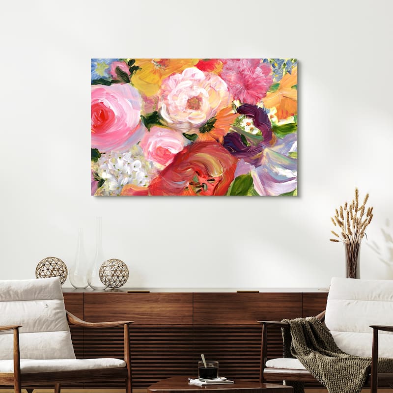 Empire Art Direct Blossom Symphony I Printed Tempered Glass Wall Art