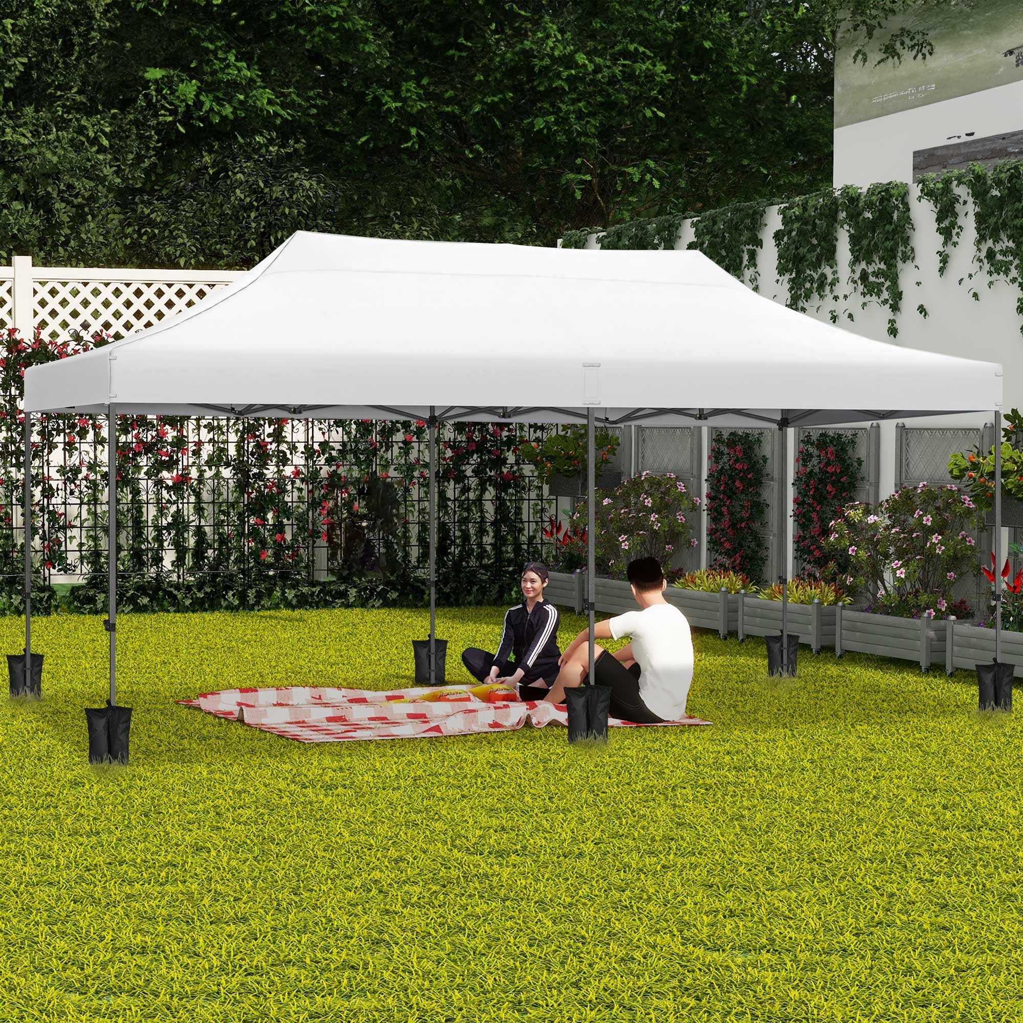 Amazon Ez Pop Up Tent 10x20 Moasis Heavy Duty Gazebo Pop Up Canopy