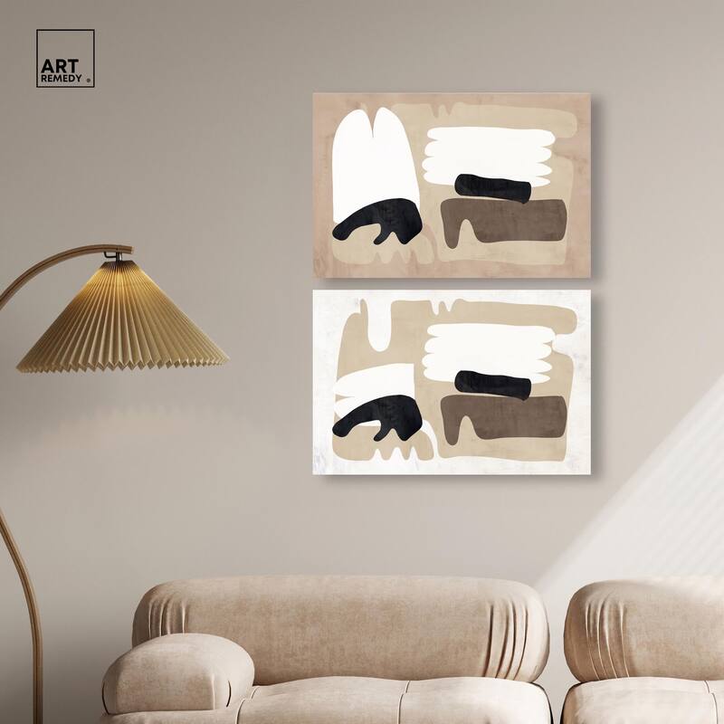Sandera Set Canvas Set of 2 by Art Remedy, Gallery Wrapped