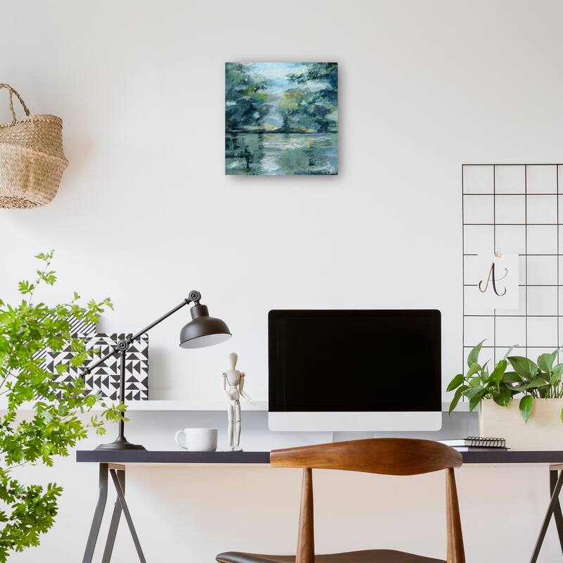 Lakeside Vista By Studio Arts Canvas Art Print
