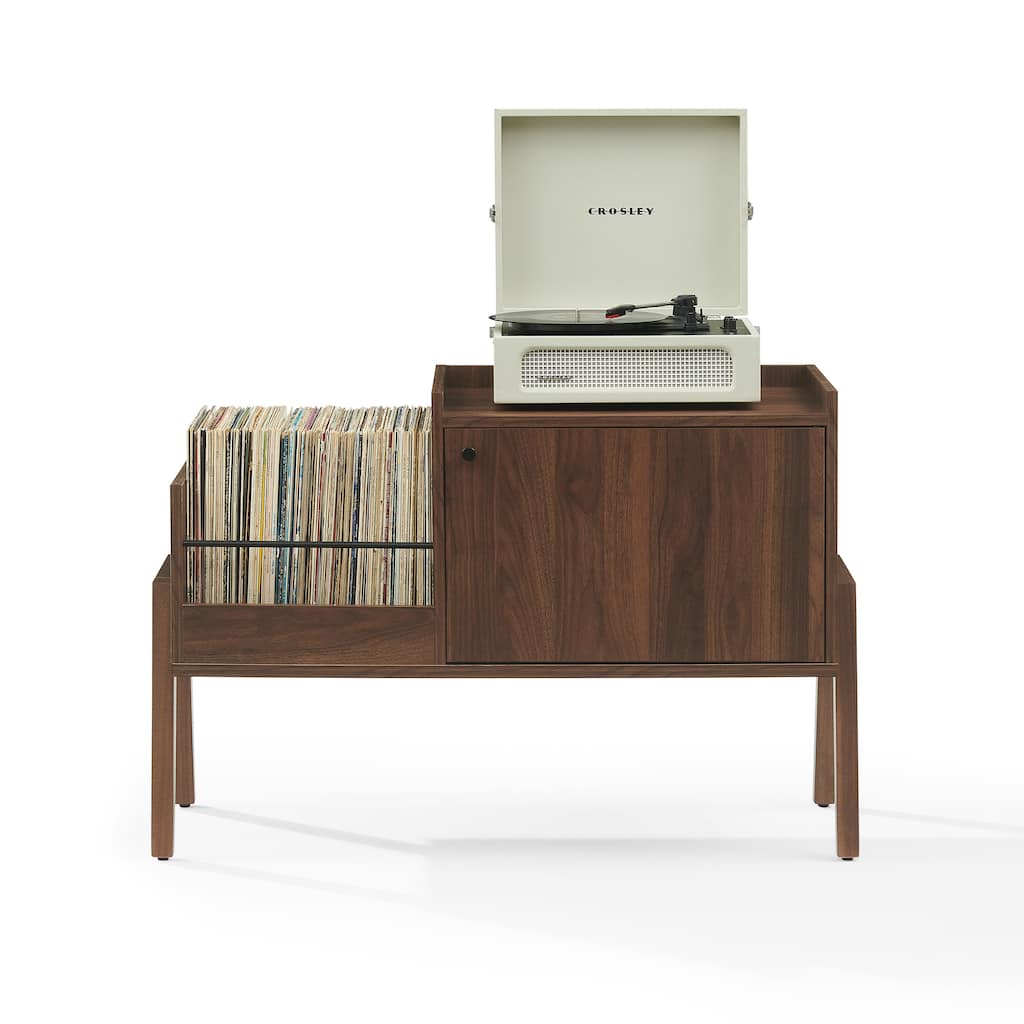 Crosley Luna Record Player Cabinet With Vinyl Storage