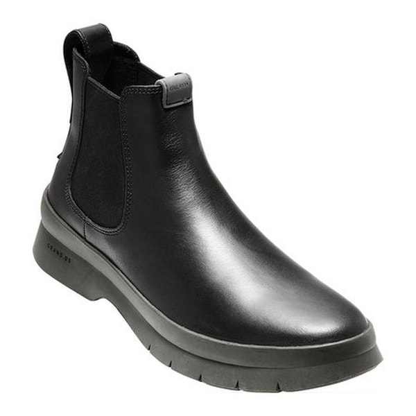 mens black waterproof chelsea boots