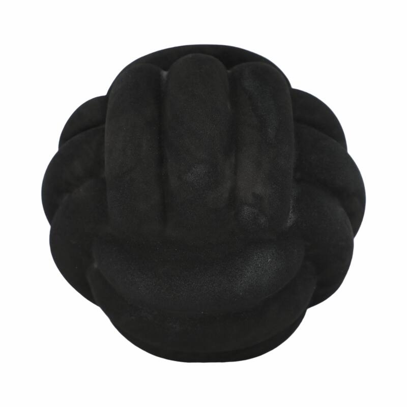 Sagebrook Home Modern Stoneware Ceramic Orb Decorative Accent Sculpture for Contemporary Spaces