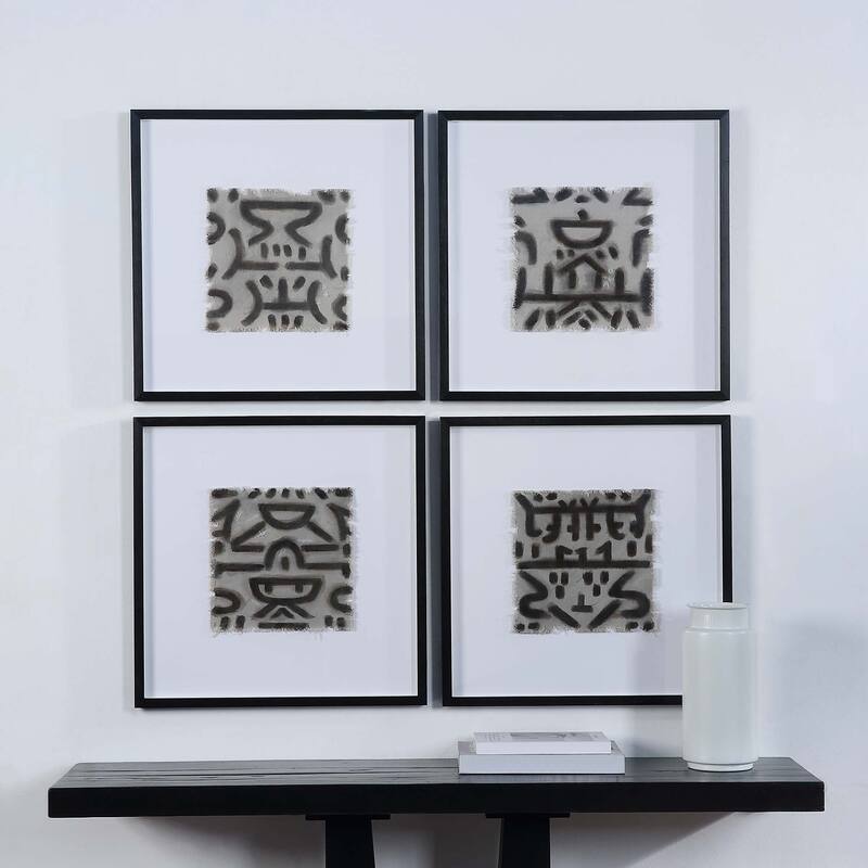 Renwil Ktir 24" Wide Wall Art, Off-white