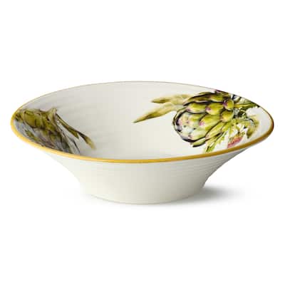 Certified International Verdura Pasta Bowl 13" x 3.25",108 oz. - 13'' W x 13'' D x 3.25'' H