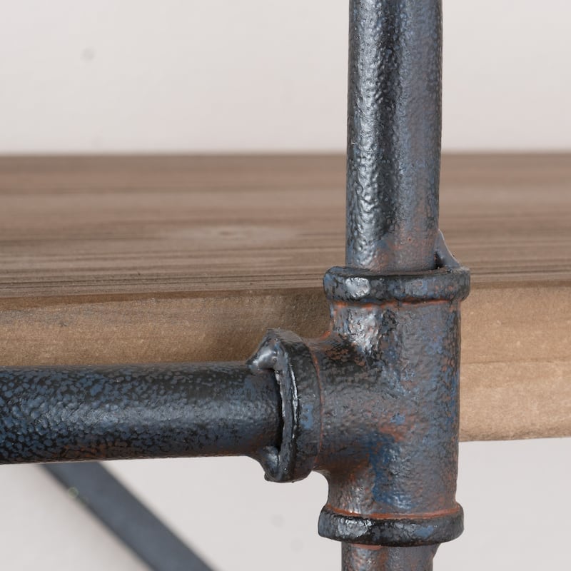 Cedarburg Industrial 5 Shelf Firwood Bookcase by Christopher Knight Home