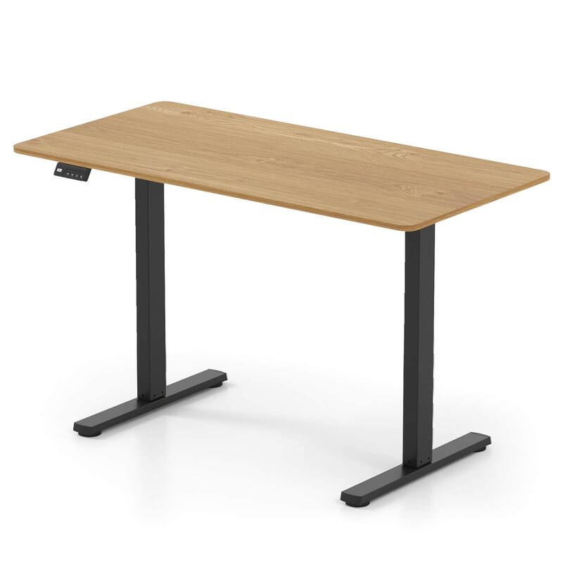 Costway 48” x 24” Electric Standing Desk with LED Display 2 Memory