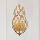 preview thumbnail 5 of 9, Crystorama Lighting Group 561 Broche 2 Light 16" Tall Wall Sconce