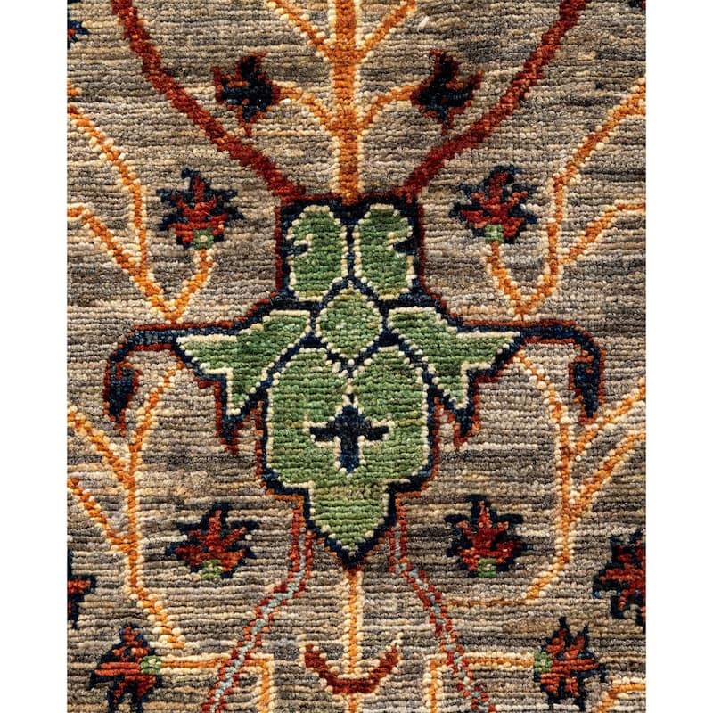 Serapi One-of-a-Kind Hand-Knotted Area Rug - Brown - 8' 3" x 9' 9"