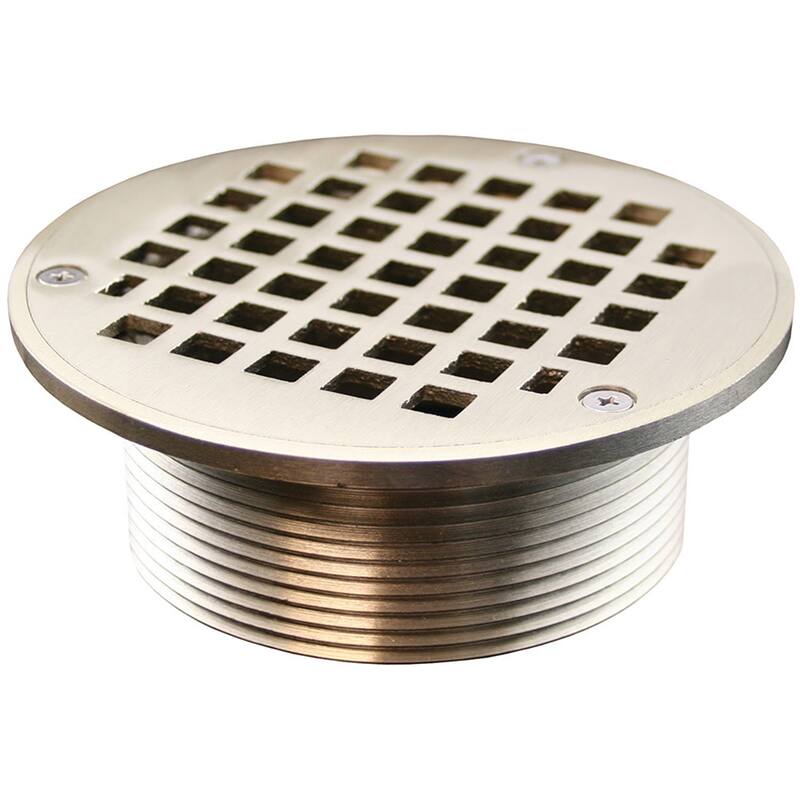 Jones Stephens D60996 5 Nickel Metal Strainer and Spud - Nickel Bronze