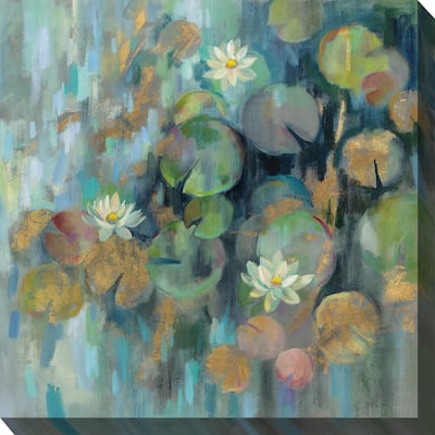 Mystic Pond Outdoor Art 24x24