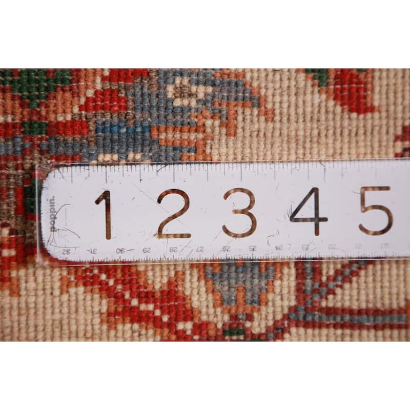 Floral Kazak Oriental Foyer Rug Handmade Wool Carpet - 2'0"x 3'0"