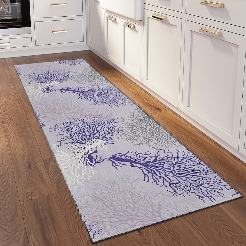 Indoor/ Outdoor Surfside Coral Rug New