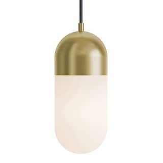 AFX IRVP05LAJUD Irvine 5" Wide LED Mini Pendant with Frosted Glass