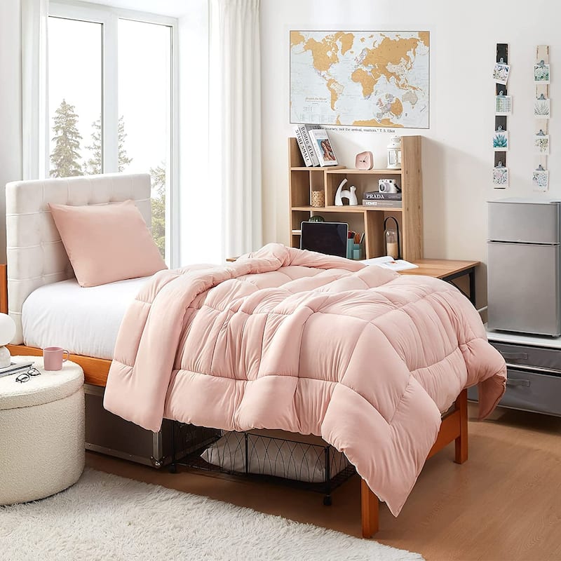 Summertime - Coma Inducer® Oversized Comforter - Vintage Pink - Twin XL