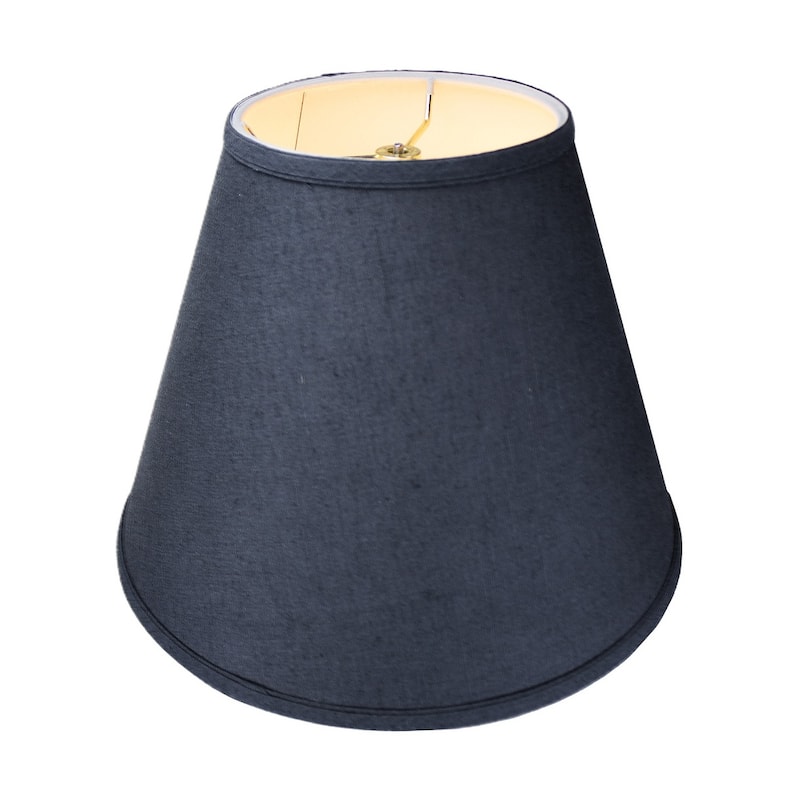 Textured Slate Empire Hardback Lamp Shade
