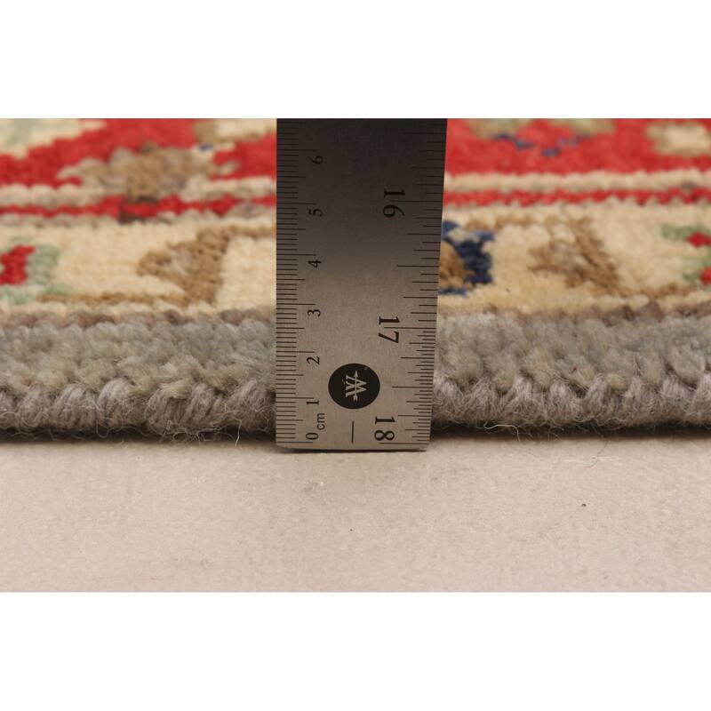 ECARPETGALLERY Hand-knotted Serapi Heritage Light Grey Wool Rug - 8'0 x 10'2