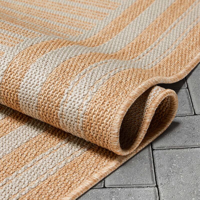Well Woven Fallon Frankie Stripes Indoor Outdoor Area Rug
