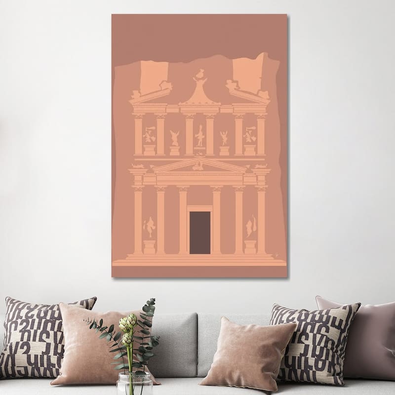 iCanvas "Treasury at Petra" by Lyman Creative Co. Canvas Print